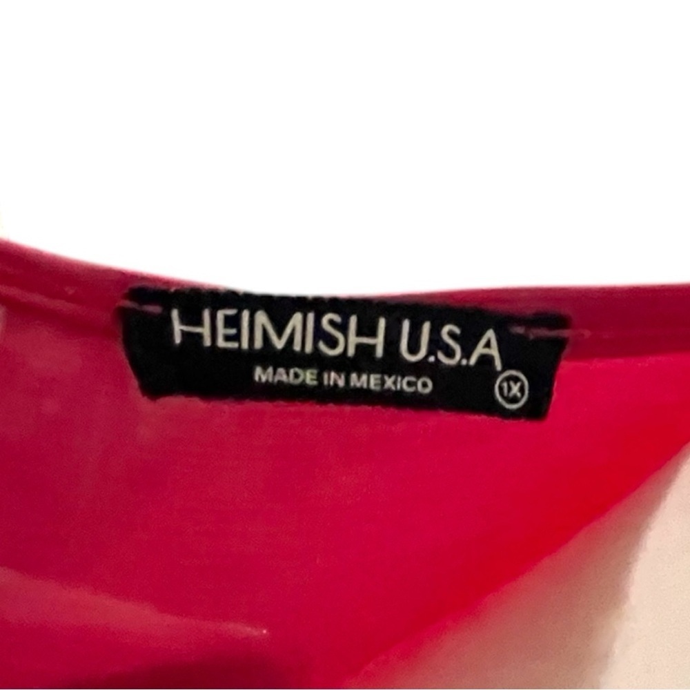HEIMISH Women’s Pink Dress - Size 1X - Picture 5 of 6